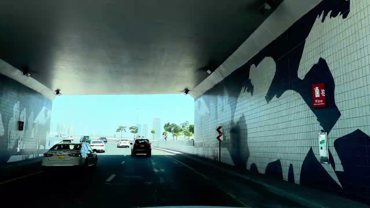 Al Manara to Business Bay 🚗 | Dubai City Drive | Smooth Urban Journey