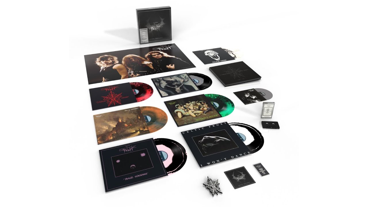 UNBOXING: Celtic Frost ― Danse Macabre (A Deluxe Box Set Discography From 1984 to 1987 (Vinyl)
