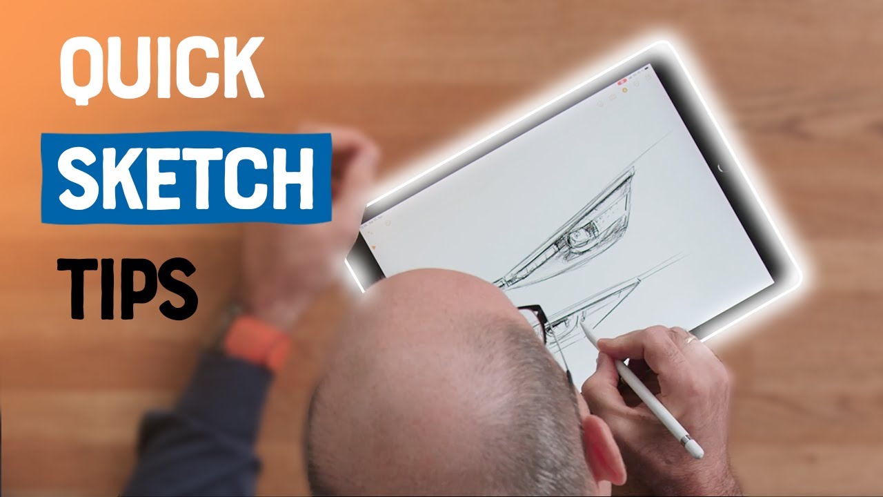 Quick Sketch Tips • How to draw a headlight YouTube