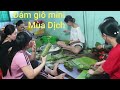 Gói bánh tét. Nét đặt trưng đám giỗ Miền Tây - SÓC TRĂNG | Săn bắt SÓC TRĂNG |