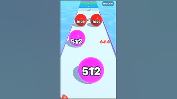 Lv. 931 Ball Run Merge 2048 #androidgame #iosgameplay #gaming #shorts