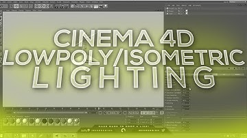 Tutorial: Low Poly/Isometric Lighting (Cinema 4D) - Behr