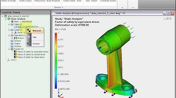 AutoFEM Fatigue Finite Element Analysis (tutorial, English)