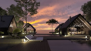 AmbientOcclusion For SketchUp - Exterior Rendering