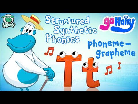 Learn the toe tapping 't' sound with Nessy | T Song