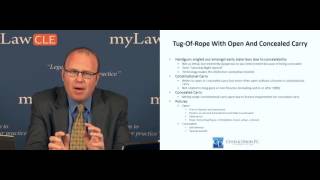 Legal Issues Open & Concealed Carry  LawPigeon Gun Law with Bryan L. Ciyou