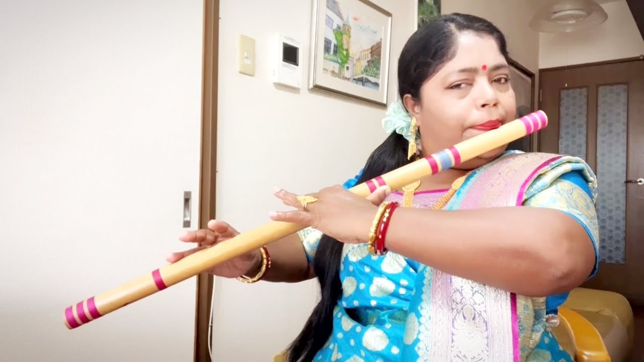 E Base Flute Indian Classical Instrument Bansuri Hindustani Raga Yaman YouTube