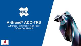 OSG Productinar: A Brand® ADO-TRS 3-Flute Drill