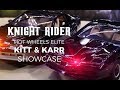 Hot Wheels Elite Knight Rider KITT & KARR 1:18 Scale Diecast Comparison