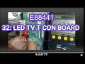 Led tv t con board voltageva1 vcc vdd vgl vgh hvdd