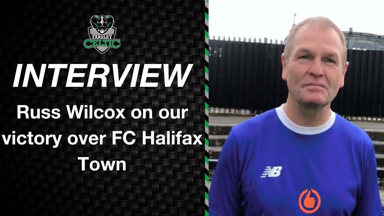 Post-Match Reaction: Russ Wilcox vs FC Halifax Town