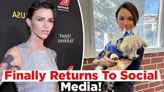 Ruby Rose Returns To Social Media After Alarming Post