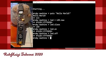 [EN] mruby machine: An Operating System for Microcontoller / Hitoshi HASUMI @hasumikin