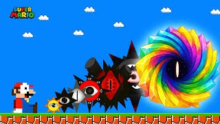 Mario Vs Suika New Evolution Of Sprunki Mr.sun Phases 112