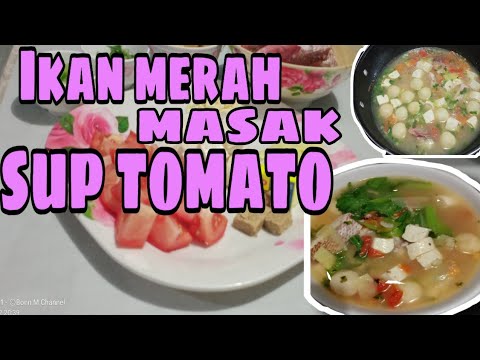 Video: Sup Dengan Ikan Merah Dan Tomato