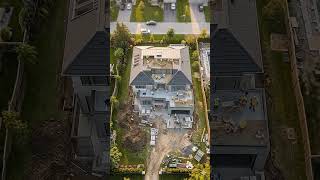🏠 Backyard to Luxury House | Ultra Cinematic AI Transformation (4K Drone View) 🚧✨