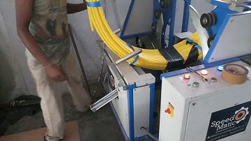 Wrapping of PE Pipe Coil