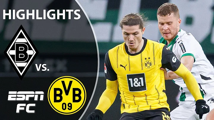 Borussia Monchengladbach vs. Borussia Dortmund | Bundesliga Highlights | ESPN FC