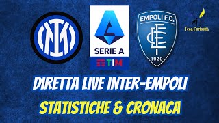 ⚫🔵 Internazionale - Empoli 🔵 in diretta live con statistiche e cronaca in tempo reale ⚽ 🥅