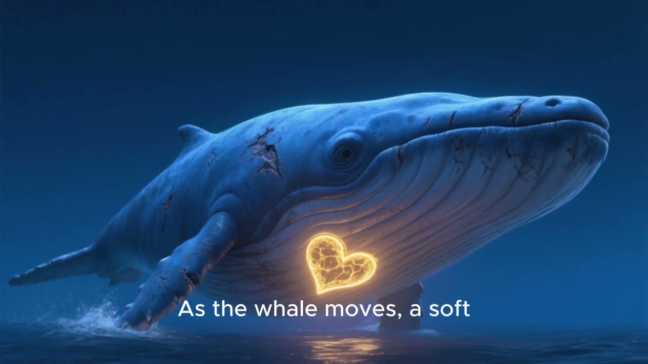 Deep Sea Lullaby: The Whale’s Glowing Heart 🐋✨ | A Cinematic Ocean Tale