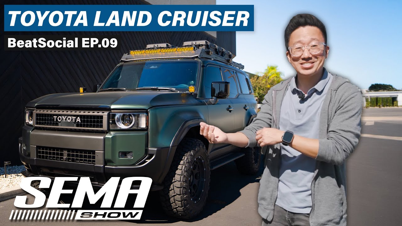 ЭКСКЛЮЗИВНЫЙ ПРЕДВАРИТЕЛЬНЫЙ ПРОСМОТР LAND CRUISER НА SEMA! | Beat-Social EP.09