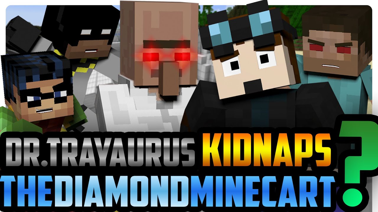 Dr. Trayaurus Kidnaps TheDiamondMinecart! (Minecraft Roleplay)