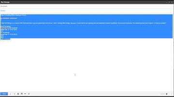 gmail plain text mode