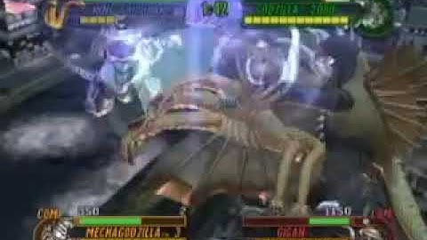 Godzilla Save The Earth-King Ghidorah v.s Godzilla 2000 v.s Gigan v.s MechaGodzilla 3