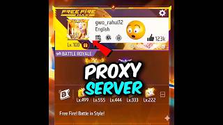 How To Download Proxy Server In Free Fire 💯😱🔥 | Free Fire Proxy Server | Proxy Server Free Fire