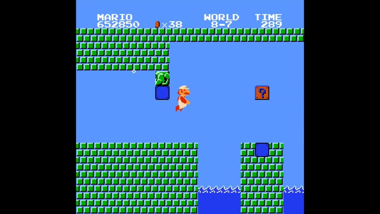 Super Mario Bros. Hacked Darkness (SMB1 Hack) [Мир 8] [Часть 2]