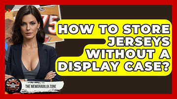 How To Store Jerseys Without A Display Case? - The Memorabilia Zone