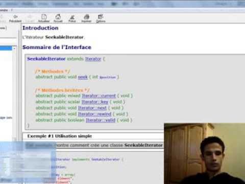 PHP POO SeekableIterator