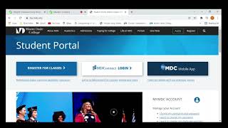 Navigating the MDC Student Portal for EAP Students