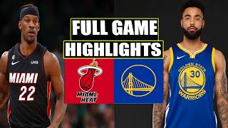 Golden State Warrior vs Miami Heat FULL GAME HIGHLIGHTS | March 26 | 2024 NBA Season
