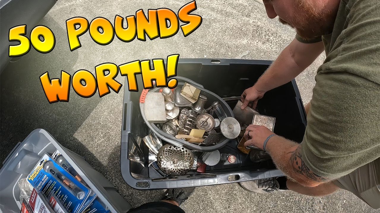 WE FOUND SO MUCH STERLING SILVER IN THIS ABANDONED STORAGE UNIT!