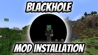 How To Install The Blackhole Mod ( Minecraft 1.16.5 - Fabric) screenshot 3