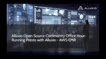Running Presto with Alluxio on Amazon EMR