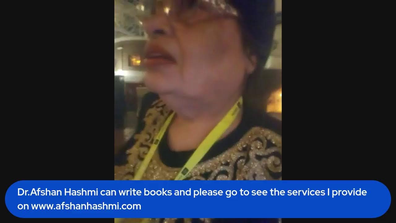Live in the evening in Texan resort-by Dr .Afshan Hashmi