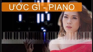 Miniatura de "Ước gì - Mỹ Tâm - Hướng dẫn đánh Piano Cover cảm âm"