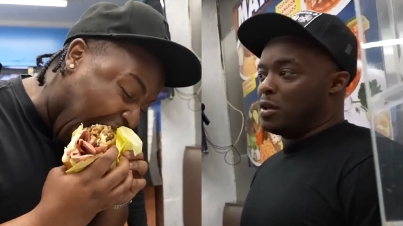 This CRIP BULLIED DDG Brother For His Burger In LA  ….