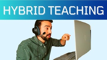 Hybride lesgeven | Lesgeven op afstand
