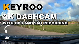 Keyroo 360° View 4K 4 Channel Dash Cam | Protect Your Car With This Security Camera