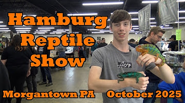 Hamburg Reptile Show Morgantown PA October 2025