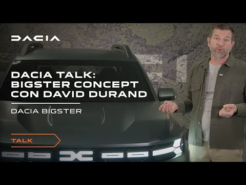 Dacia Talks - Bigster concept by Dacia con David Durand, direttore del design