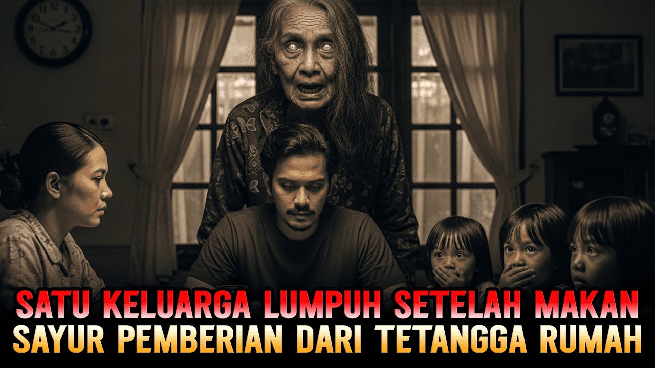 Kisah Ngeri - Seluruh Keluargaku Lumpuh Setelah Makan Sayur Dari Tetangga❗