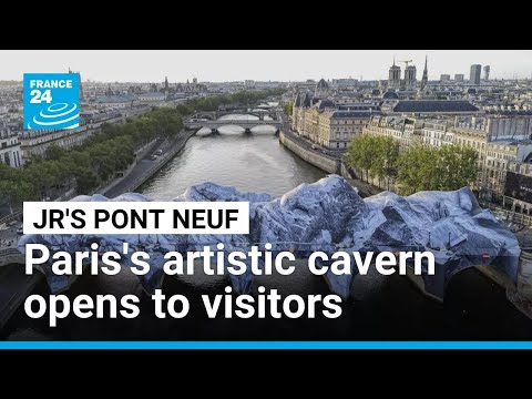 After a long wait, JR's Pont Neuf installation opens to the public • FRANCE 24 English
