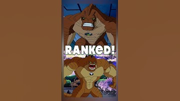 Humungousaur Ranked Worst to Best for Ben 10! #ben10 #ranked #fyp