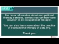 FASD and Occupational Therapy