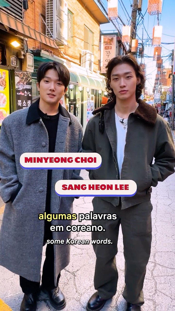 Aprendendo coreano com Sang Heon Lee e Minyeong Choi #comcarinhokitty