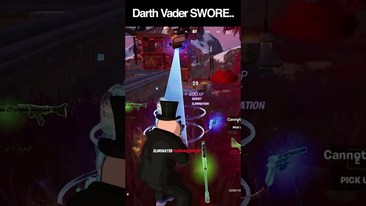 Darth Vader AI SWEARING in Fortnite.. 